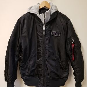 Alpha Industries MA-1 D-Tec Flight Bomber Jacket